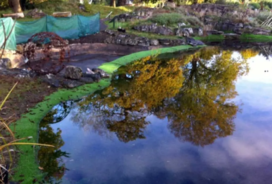 Pond Liner Installed at Bristol University Botanical Gardens